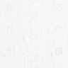 Tissu double gaze de coton Dentelle brodée Fleurs – blanc,  thumbnail number 1