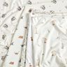 GOTS Jersey coton Doux lapin Impression numérique – ivoire,  thumbnail number 5
