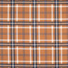 Flanelle coton Motif imprimé à carreaux | by Poppy – brun faon/bleu roi,  thumbnail number 1