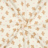 GOTS Tissu double gaze de coton Oiseaux et coeurs | Poppy Fabrics – écru,  thumbnail number 4