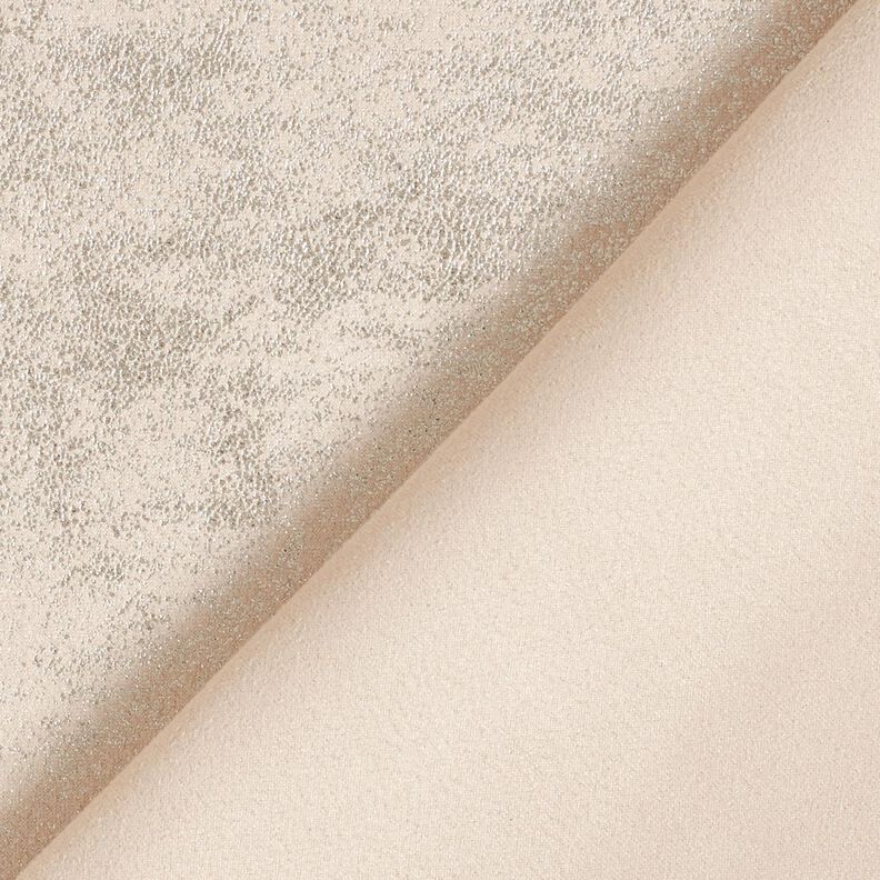 Velours stretch métallisé – beige/or métallisé,  image number 4