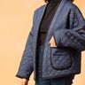 Tissu matelassé Jeans-Teddy | by Poppy – bleu jean,  thumbnail number 7