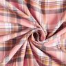 Flanelle coton Carreaux – vieux rose/argent ancien,  thumbnail number 3