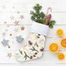 Tissu de décoration Jacquard Lurex branches de sapin – nature/or,  thumbnail number 6