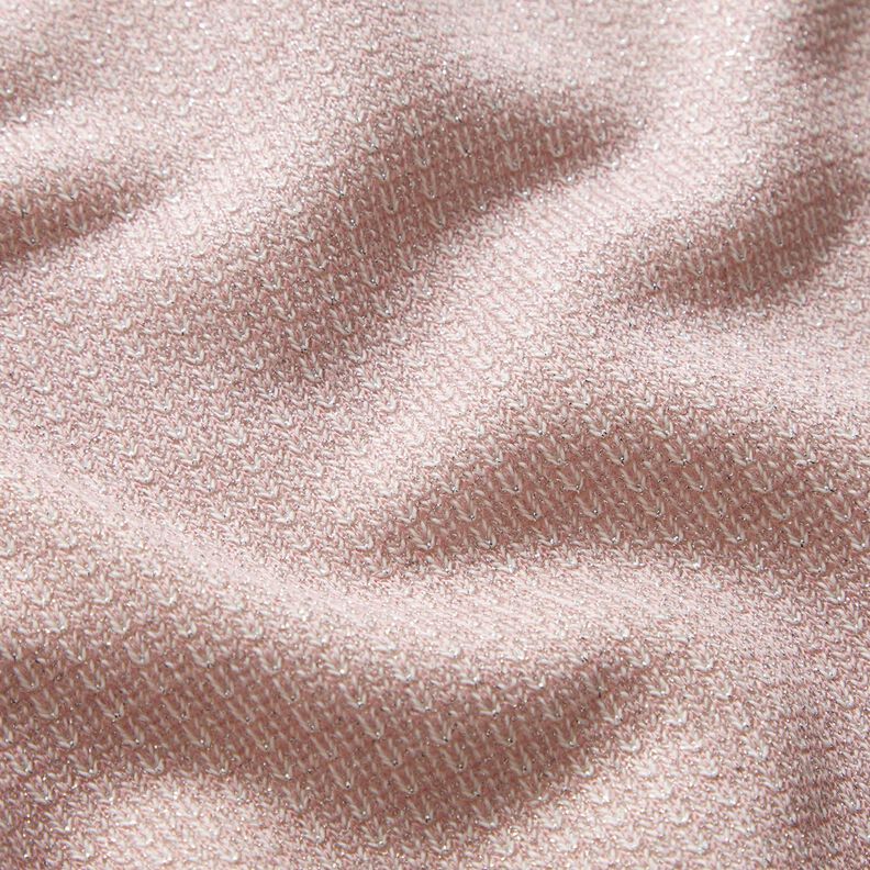 French Terry Paillettes – vieux rose,  image number 2