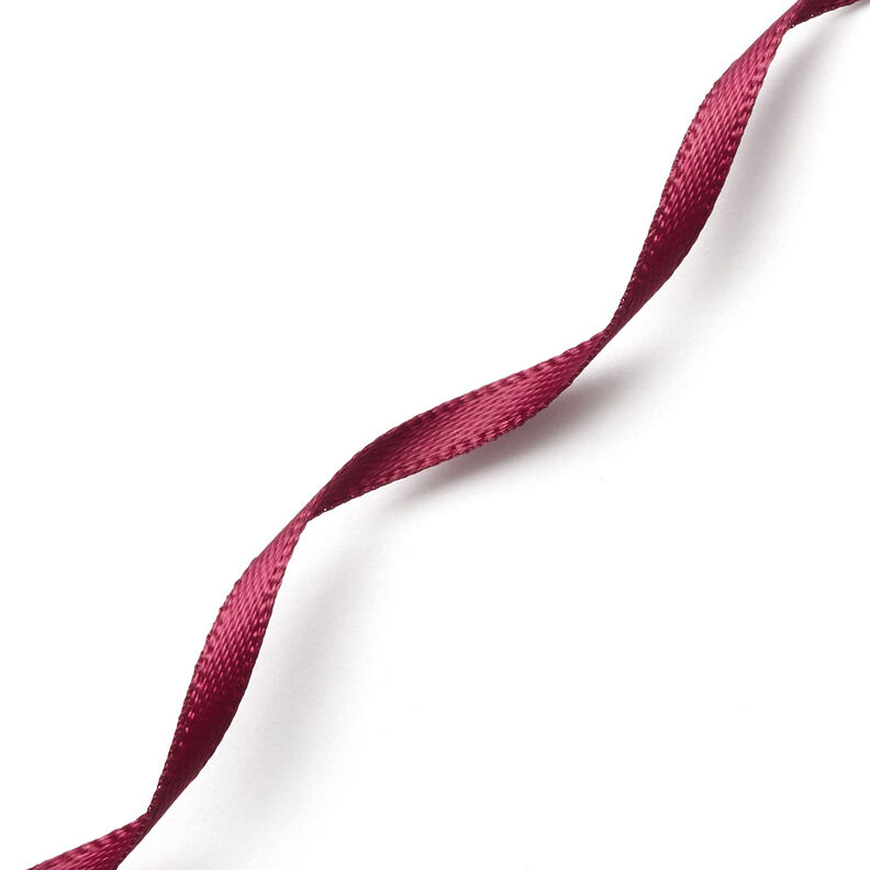 Ruban de satin [3 mm] – rouge bordeaux,  image number 3