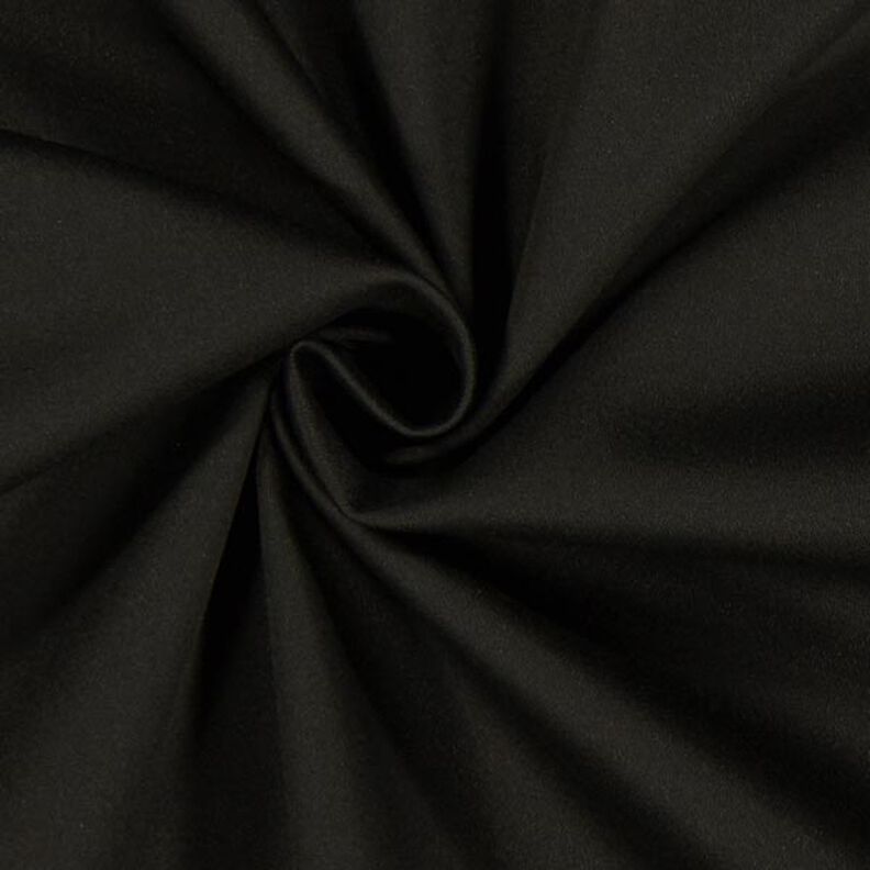 Satin de coton Stretch – noir,  image number 2