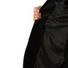 Tissu de doublure Jacquard Rectangles – marron noir,  thumbnail number 5