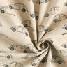 Tissu de décoration Semi-panama coccinelle mini VW – nature/noir,  thumbnail number 3