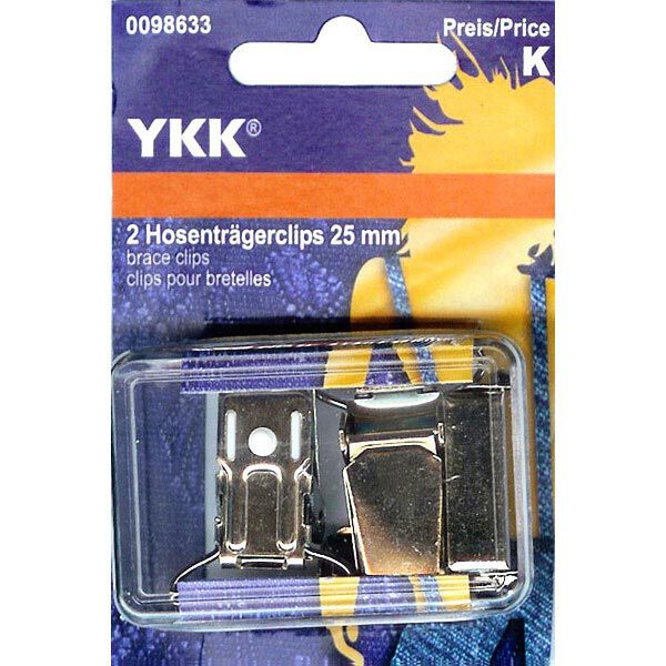 Clips pour bretelles de pantalon | YKK,  image number 1