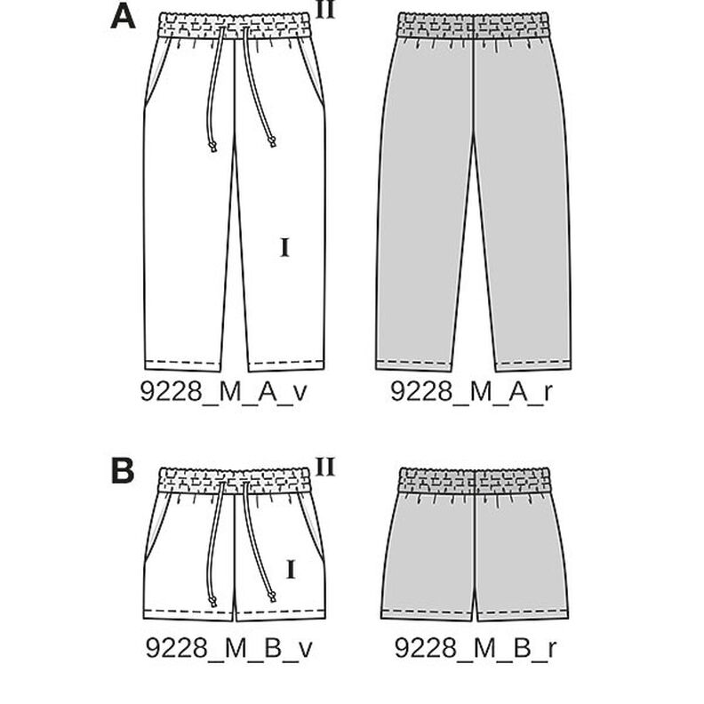 Pantalon | Burda 9228 | 104-146,  image number 4