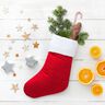 Tissu en coton Popeline Branches festives – rouge foncé,  thumbnail number 5