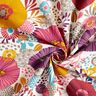 Tissu en coton Cretonne  Fleurs – rouge,  thumbnail number 3