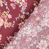 Coton enduit Fleurs romantiques – mauve,  thumbnail number 5