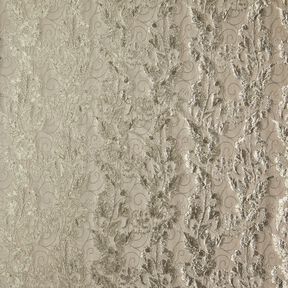 Jacquard d’habillement Brocart Fleurs – taupe, 