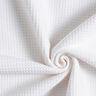 Tissu éponge/Nid d’abeille Uni – blanc,  thumbnail number 4