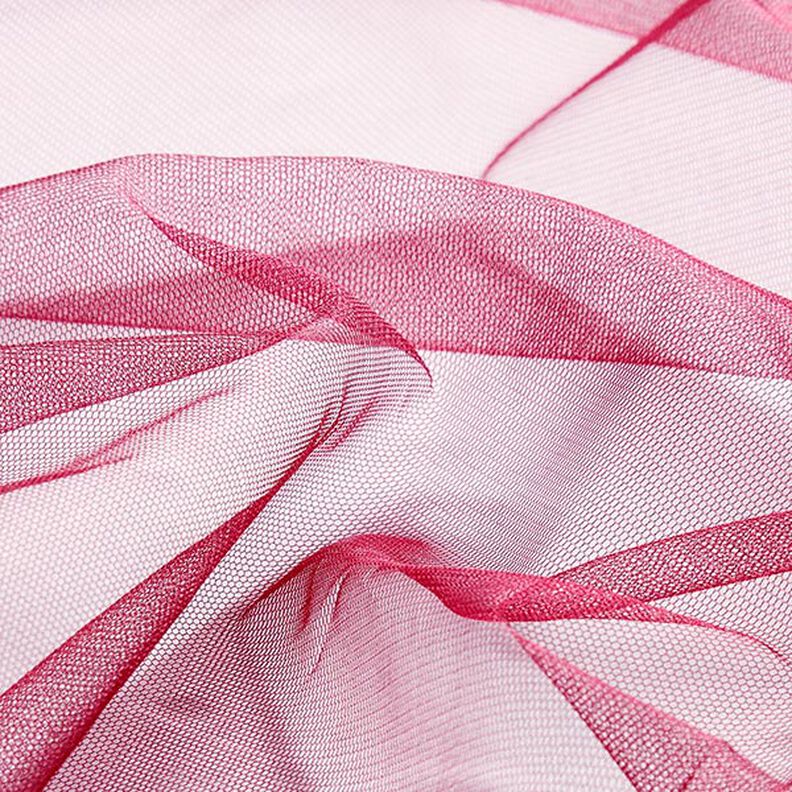 Tulle scintillant – rouge bordeaux,  image number 3