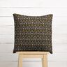 Tissu en coton Cretonne Fleurs grimpantes – noir/jaune curry,  thumbnail number 6