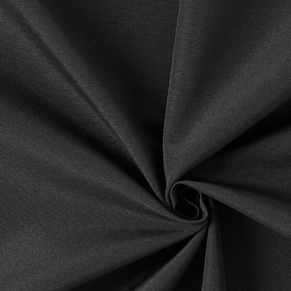 Tissu d’extérieur Teflon Uni – noir,  image number 1