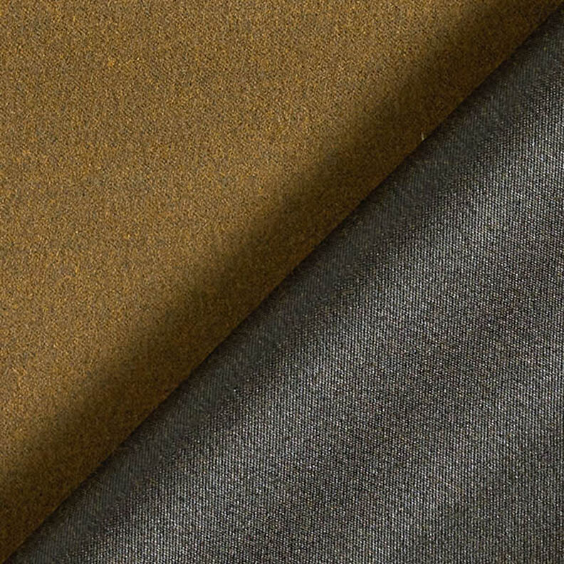 Tissu pour manteau en velours uni – kaki, image number 3