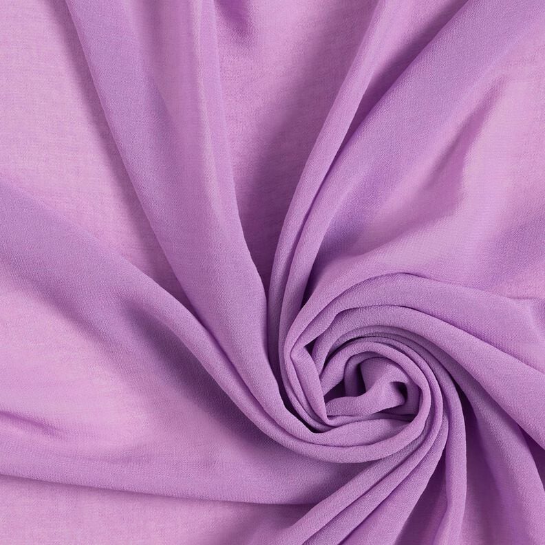 Crêpe Chiffon Uni – mauve,  image number 1