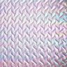 Tissu matelassé Motif diagonal, irisé – lilas pastel,  thumbnail number 8