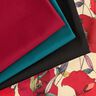 Tissu d’extérieur Canvas Uni – rouge foncé,  thumbnail number 4