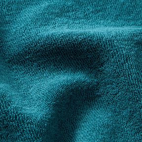 Tissu éponge Stretch Uni – pétrole, 