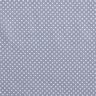 Popeline coton Pois miniatures – bleu acier/blanc,  thumbnail number 1