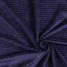 Tissu Nicki Rayures pailletées – bleu marine/argent métallisé,  thumbnail number 3
