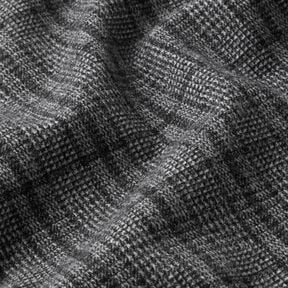 Maille pour manteau stretch Prince de Galles – gris clair/anthracite, 