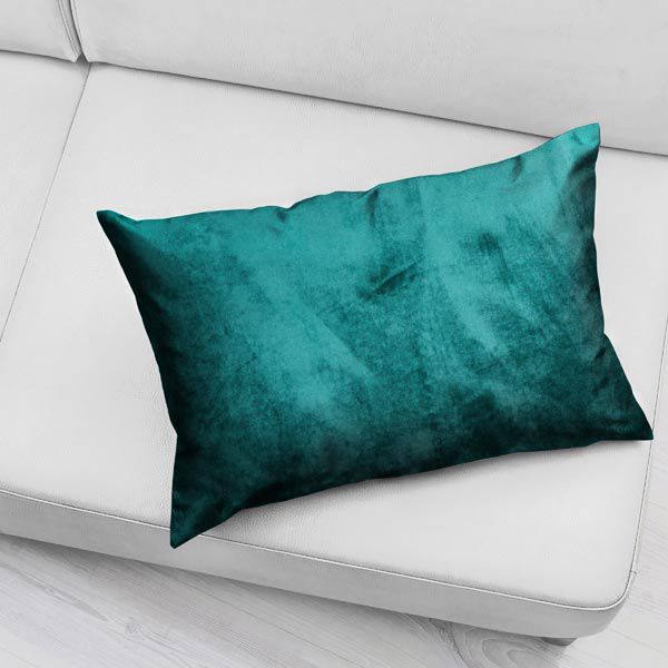 Tissu de décoration Velours – pétrole,  image number 5