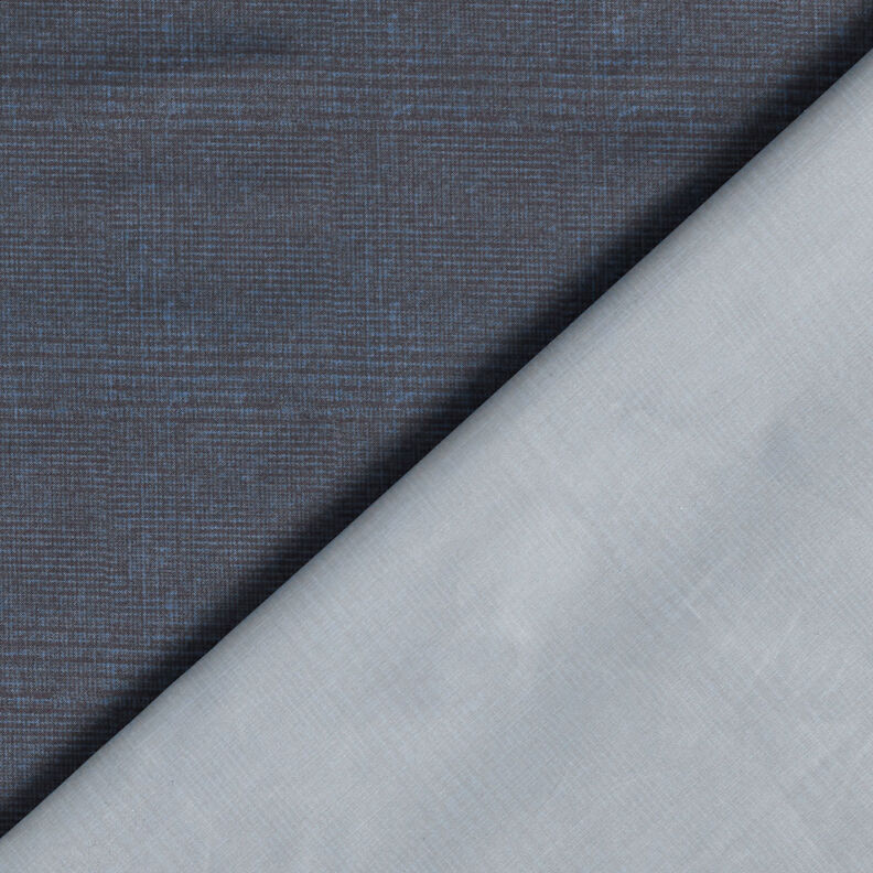 Tissu pour veste de pluie Carreaux – bleu nuit, image number 7