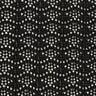 Tissu tricot&eacute; &agrave; motif de vagues &ndash; noir,  thumbnail number 1