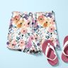 GOTS Jersey coton Prairie fleurie aquarelle Impression numérique – ivoire,  thumbnail number 6
