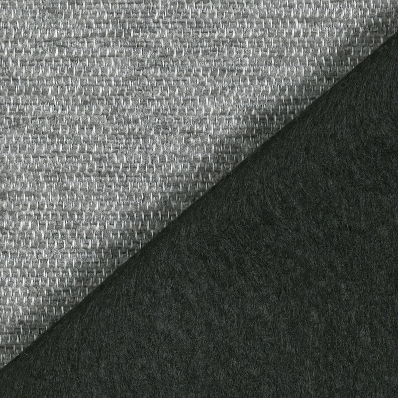 Tissu de revêtement Chenille Chiné – gris schiste/argent, image number 3