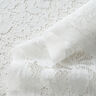 Tissu fin en dentelle Motif floral – blanc,  thumbnail number 3