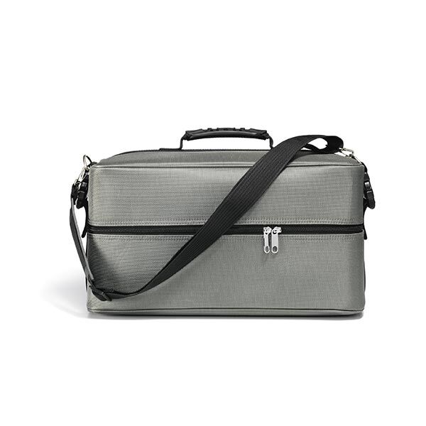 Mallette de couture Deluxe L [ Dimensions :  44,5  x 23  x 21,5 cm ] | Prym – anthracite,  image number 1