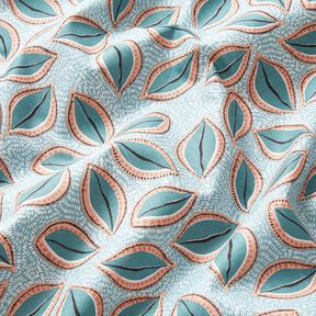 Tissu en coton Cretonne Feuilles artistiques – eucalyptus, 