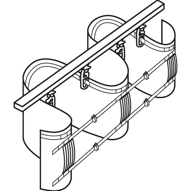 Bande ondulée, 100 mm – transparent | Gerster,  image number 8