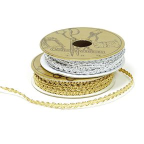 Galon de passementerie Lurex, Mini bobine [2m] | 2 – or métallique, 