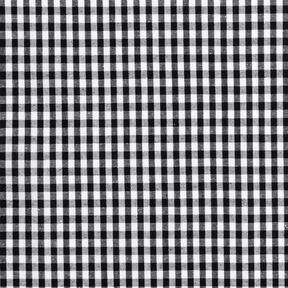 Tissu en coton Vichy à carreaux 0,5 cm – noir/blanc, 