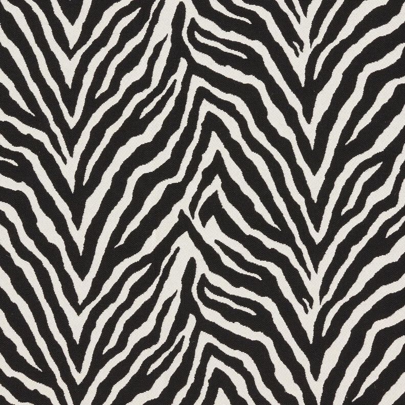 Tissu de décoration Jacquard Zèbre – ivoire/noir,  image number 1