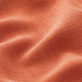 Viscose et lin doux – terre cuite, 
