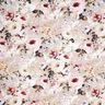 Tissu de décoration semi-panama Floris – beige/rose,  thumbnail number 1