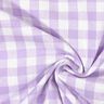 Tissu en coton Vichy - 1 cm – lilas pastel,  thumbnail number 2
