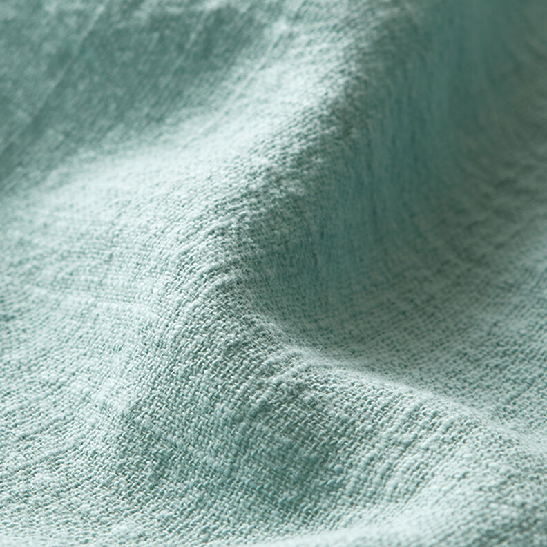 Tissu en coton Aspect lin – vert menthe,  image number 2