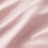 Bord-côtes tubulaire, fines rayures – vieux rose/écru,  thumbnail number 2