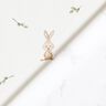 GOTS Jersey coton Doux lapin Impression numérique – ivoire,  thumbnail number 4