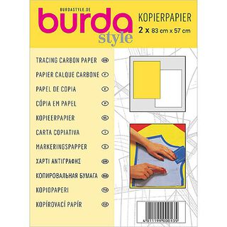 Burda Papier à copier jaune, 